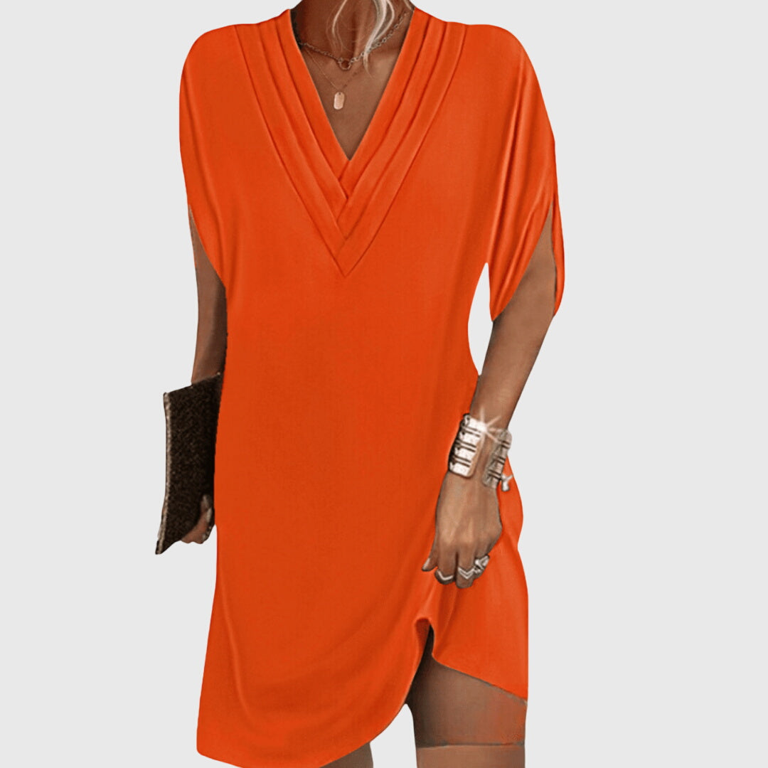 Flowy V-Neck Dress
