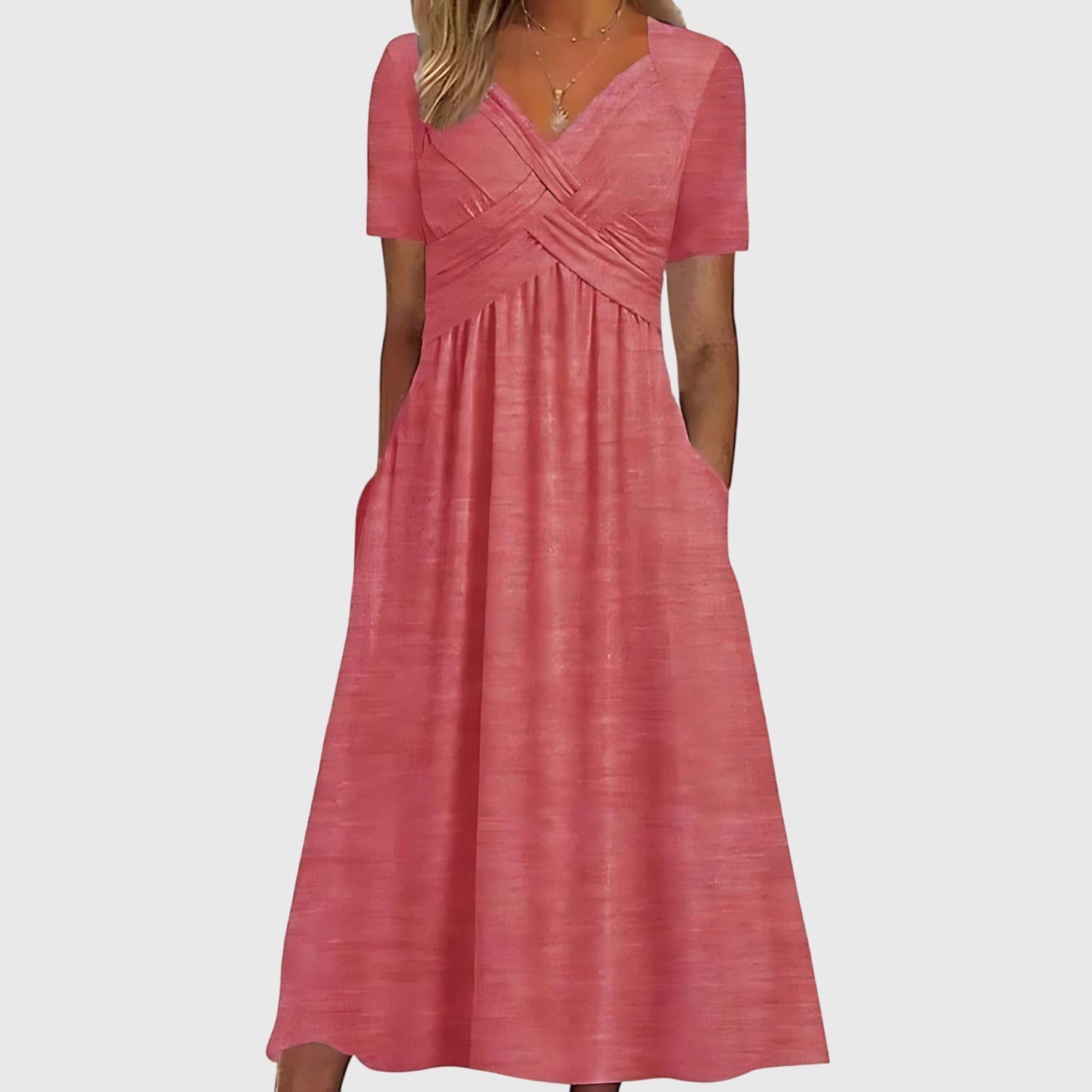 A-Line Midi Dress