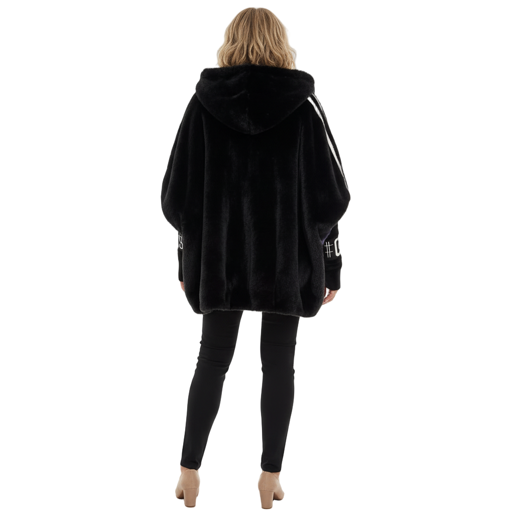 Aria | Brielle Faux Fur Hooded Jacket