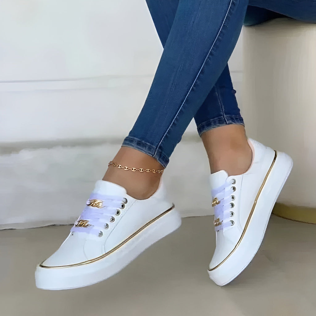 Chain Detail Comfort Sneakers