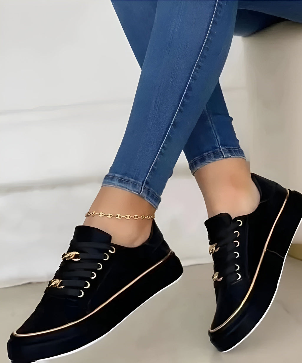 Chain Detail Comfort Sneakers