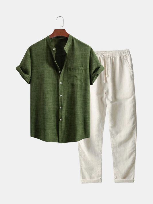 Essential Linen Shirt & Trousers Set