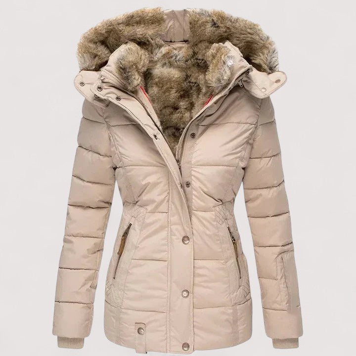 Marylin | Warm Winter Coat with Soft Plush Lining