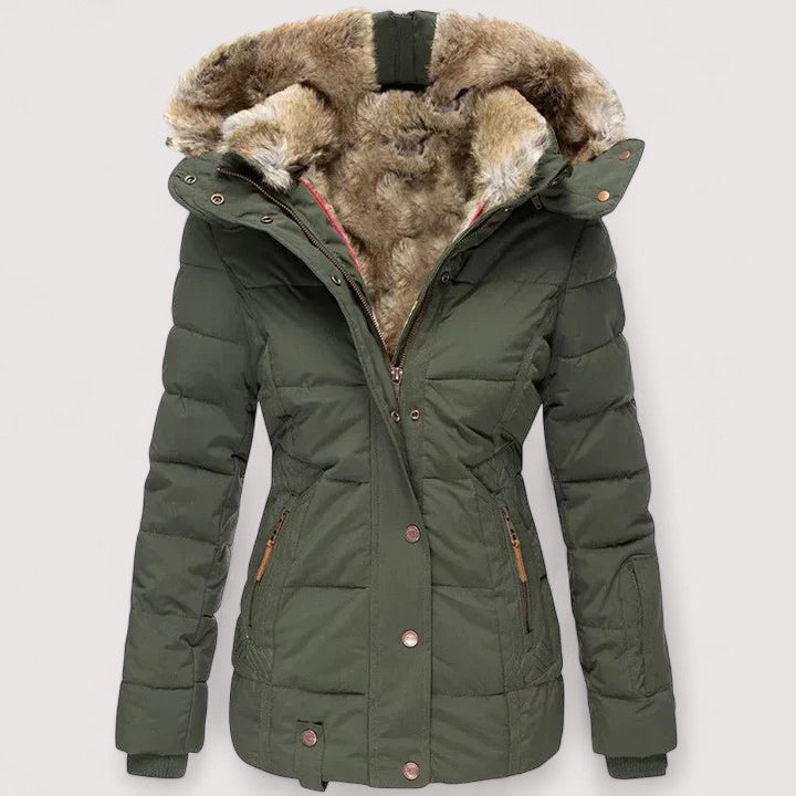 Marylin | Warm Winter Coat with Soft Plush Lining