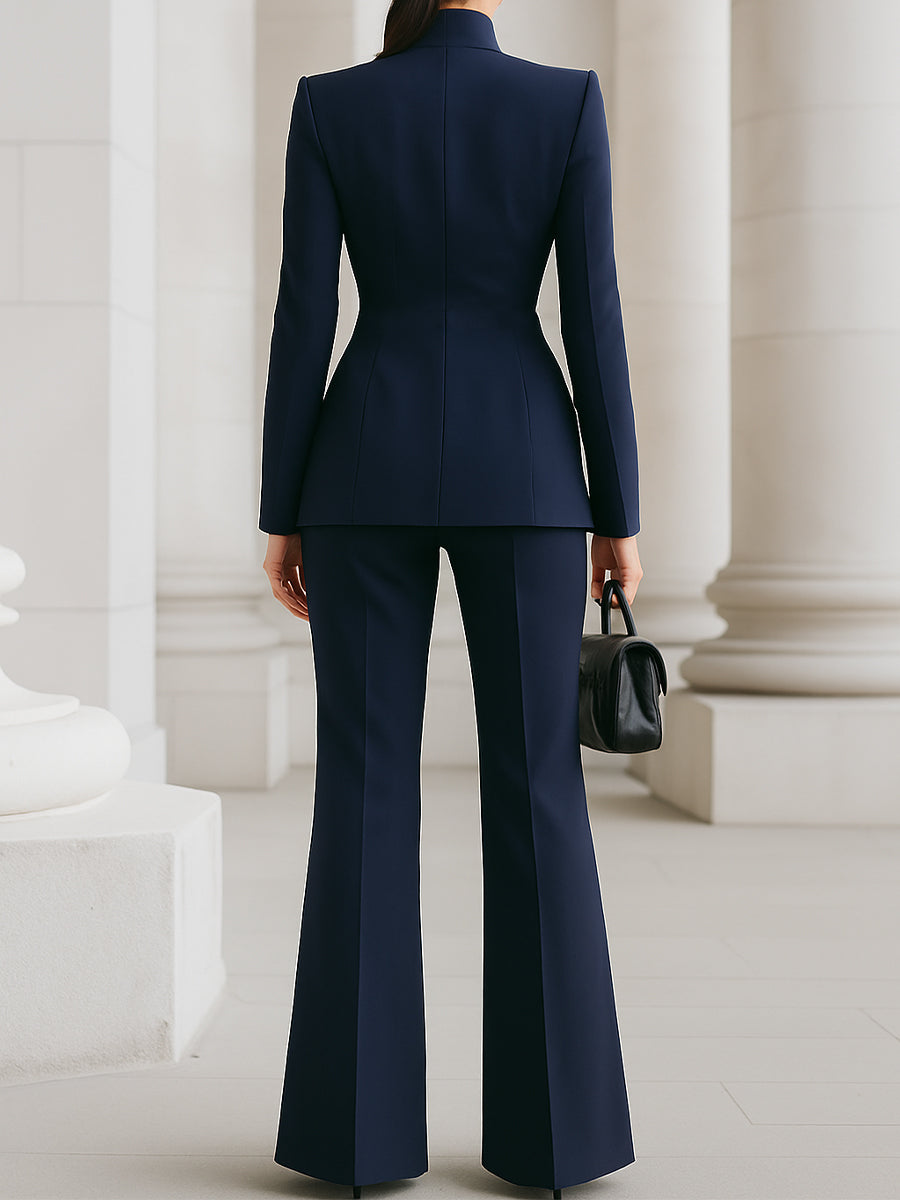 Tailored Blazer Suit Set