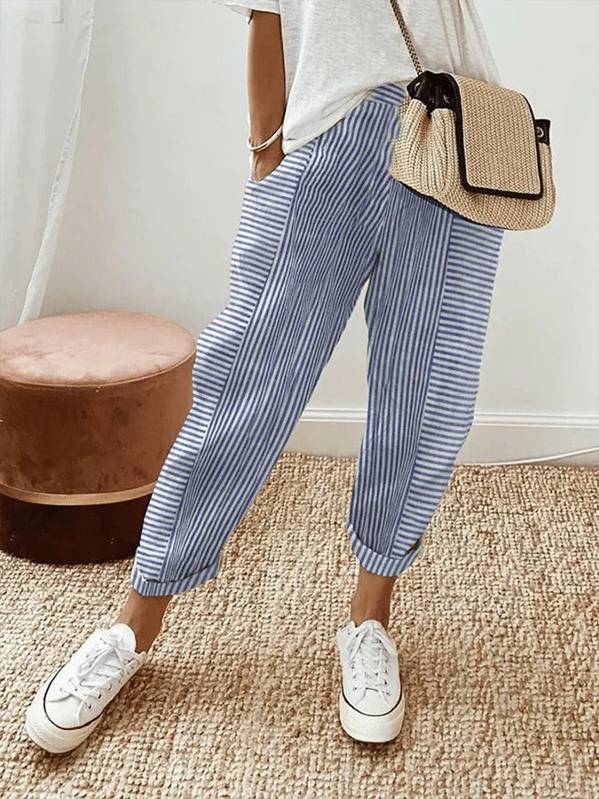 Donna - Striped Pants