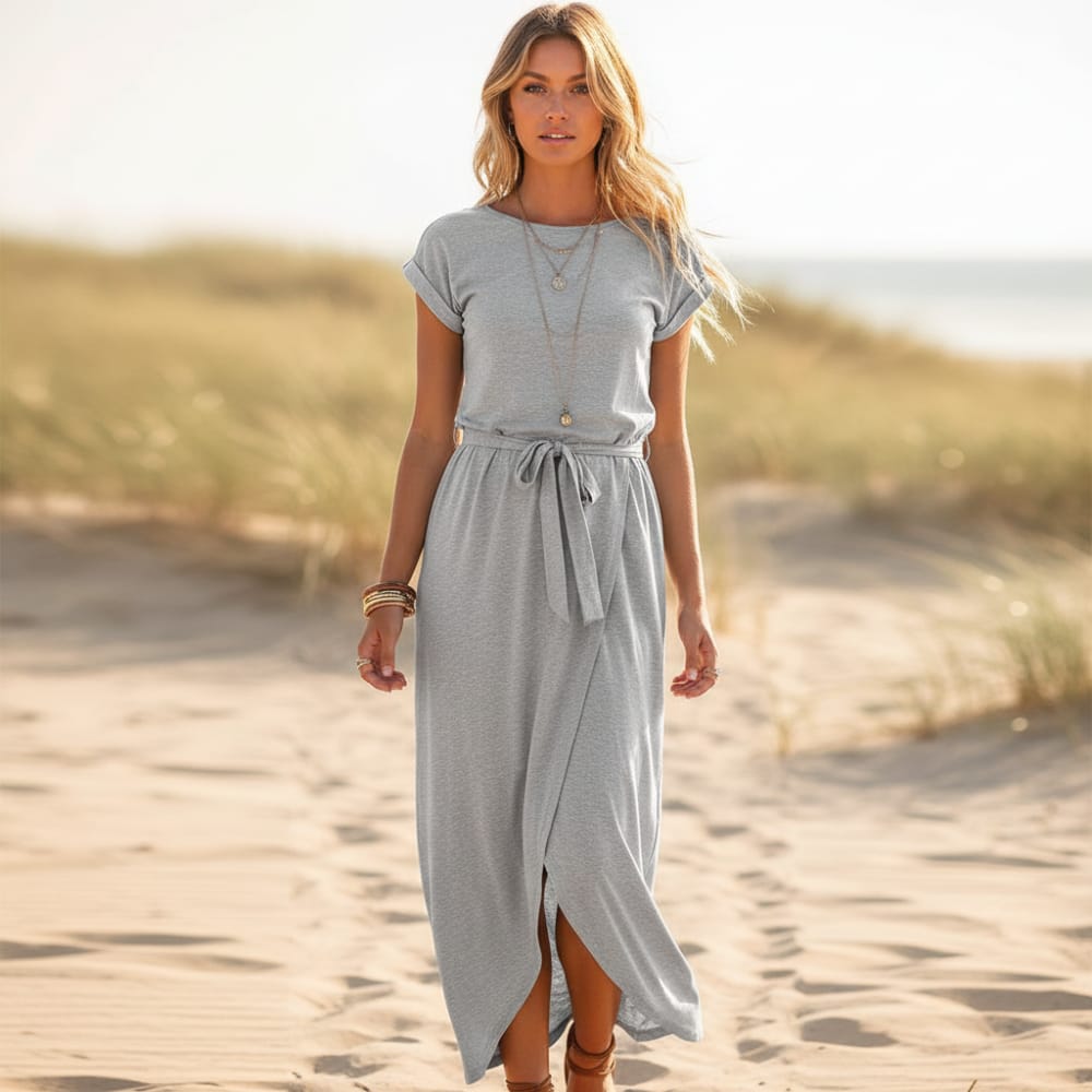 Split Long Maxi Dress