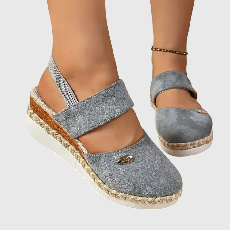 Wide Heel Comfort Sandals