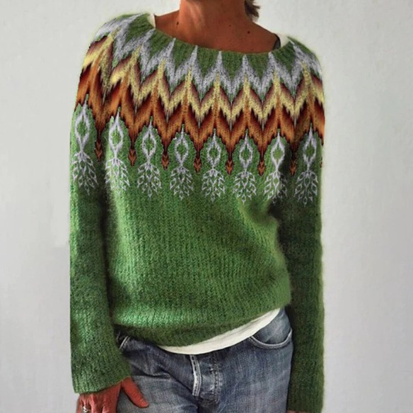 Indira | Vintage-Inspired Cozy Sweater