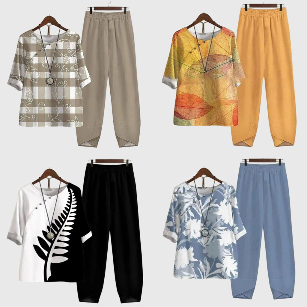 Printed Two Piece Set