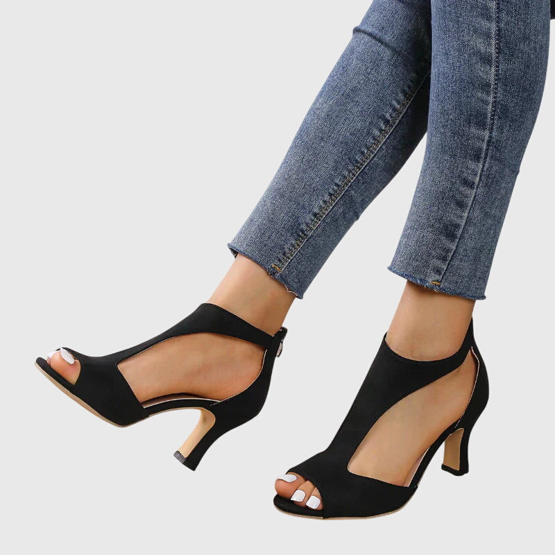Stretch Comfort Heels