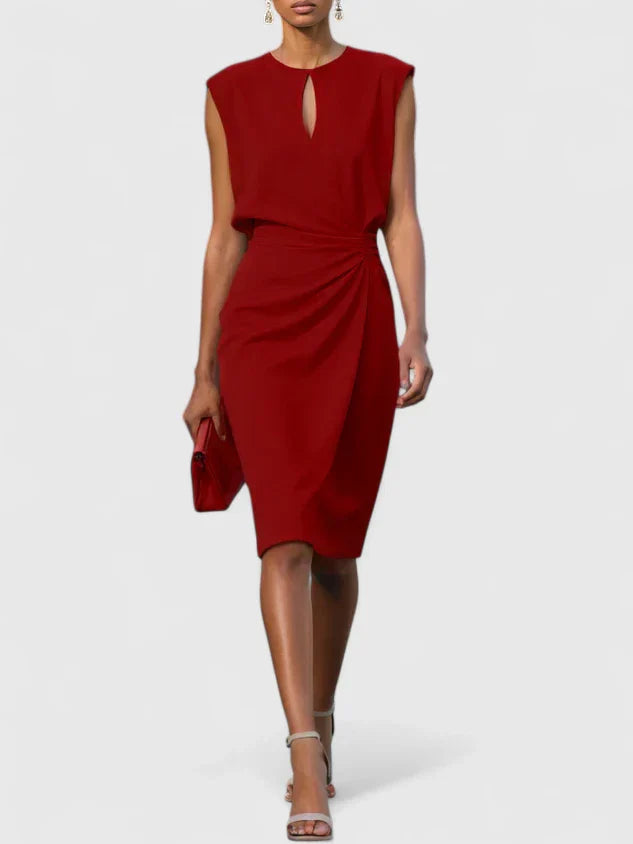 Sleek Midi Dress