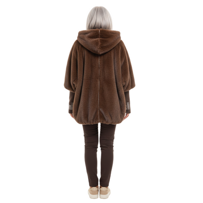 Aria | Brielle Faux Fur Hooded Jacket