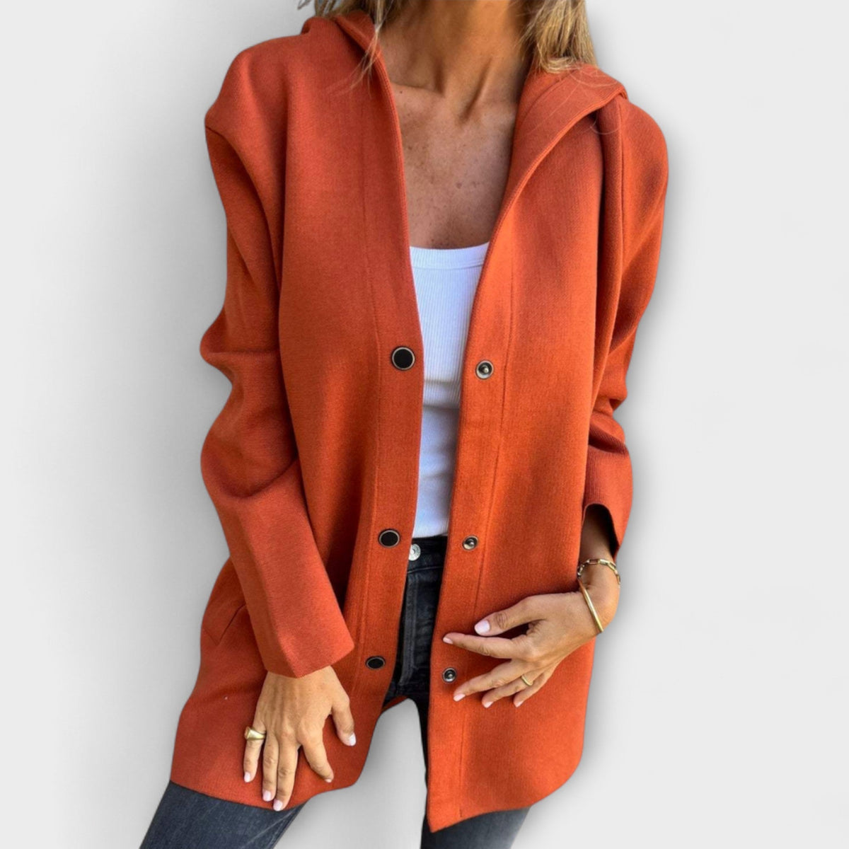 Jasmine - Women's Casual Jacket with Hood