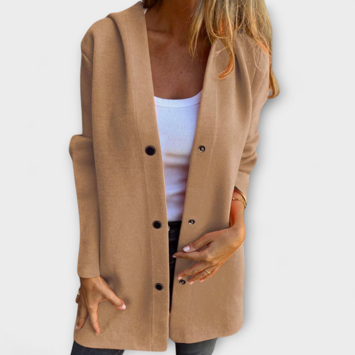 Jasmine - Women's Casual Jacket with Hood