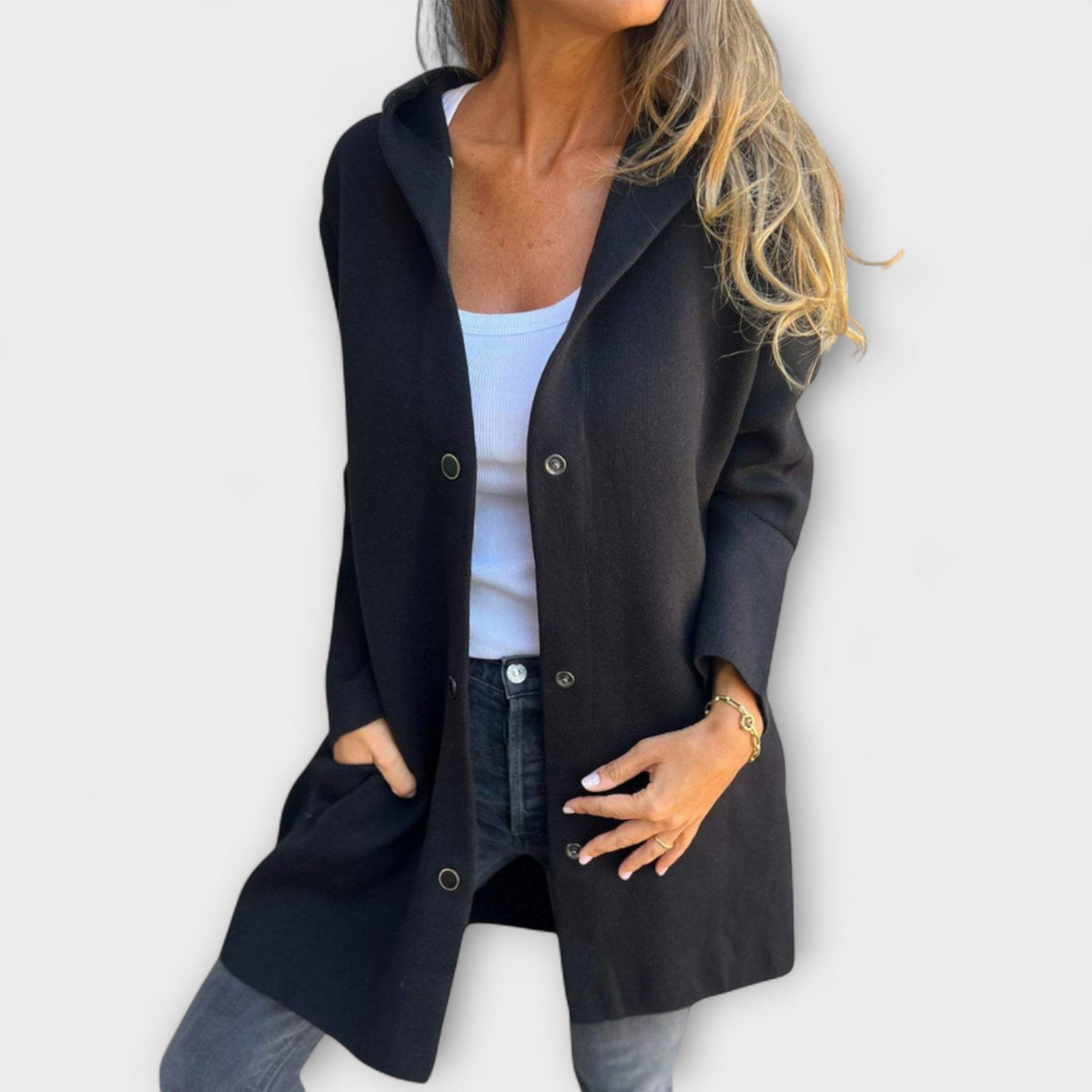 Jasmine - Women's Casual Jacket with Hood