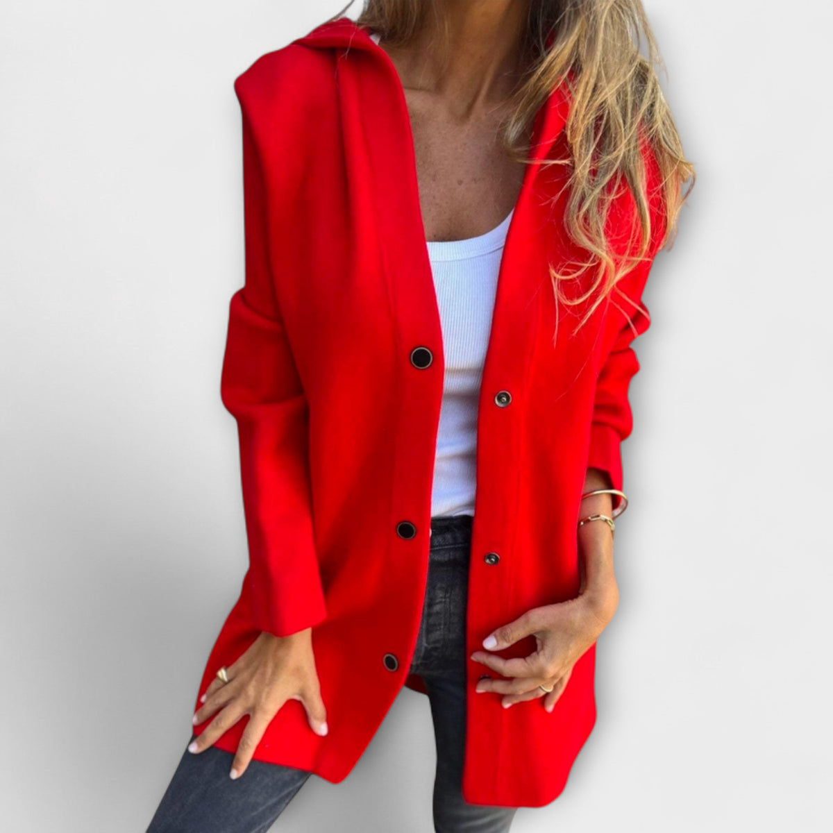 Jasmine - Women's Casual Jacket with Hood