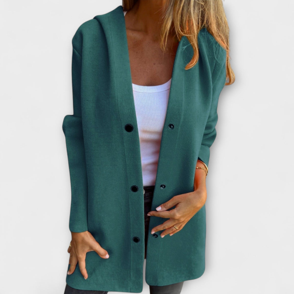 Jasmine - Women's Casual Jacket with Hood