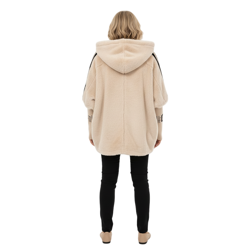 Aria | Brielle Faux Fur Hooded Jacket