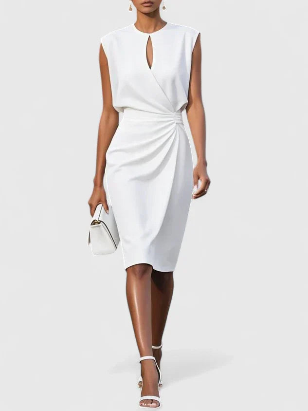 Sleek Midi Dress