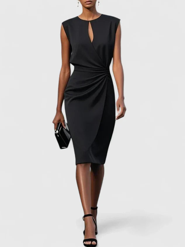 Sleek Midi Dress