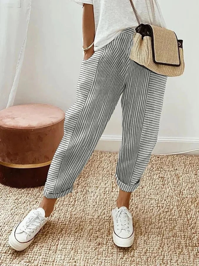 Donna - Striped Pants