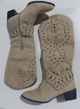 Knee High Block Heel Boots