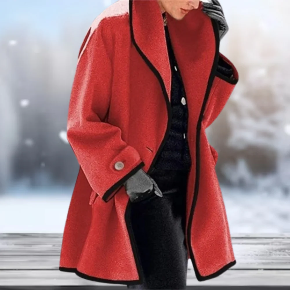 Agnes - Premium Wool Coat for Autumn & Winter
