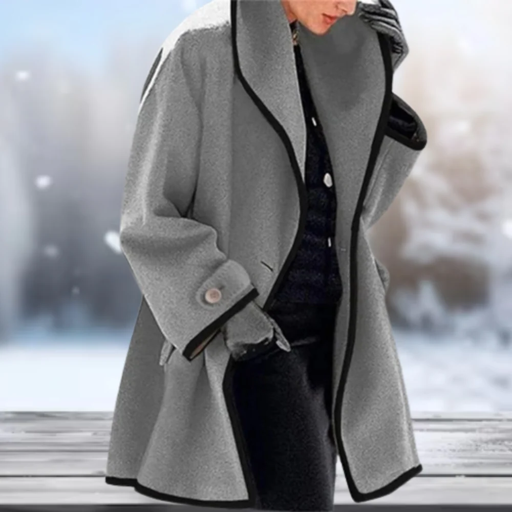 Agnes - Premium Wool Coat for Autumn & Winter