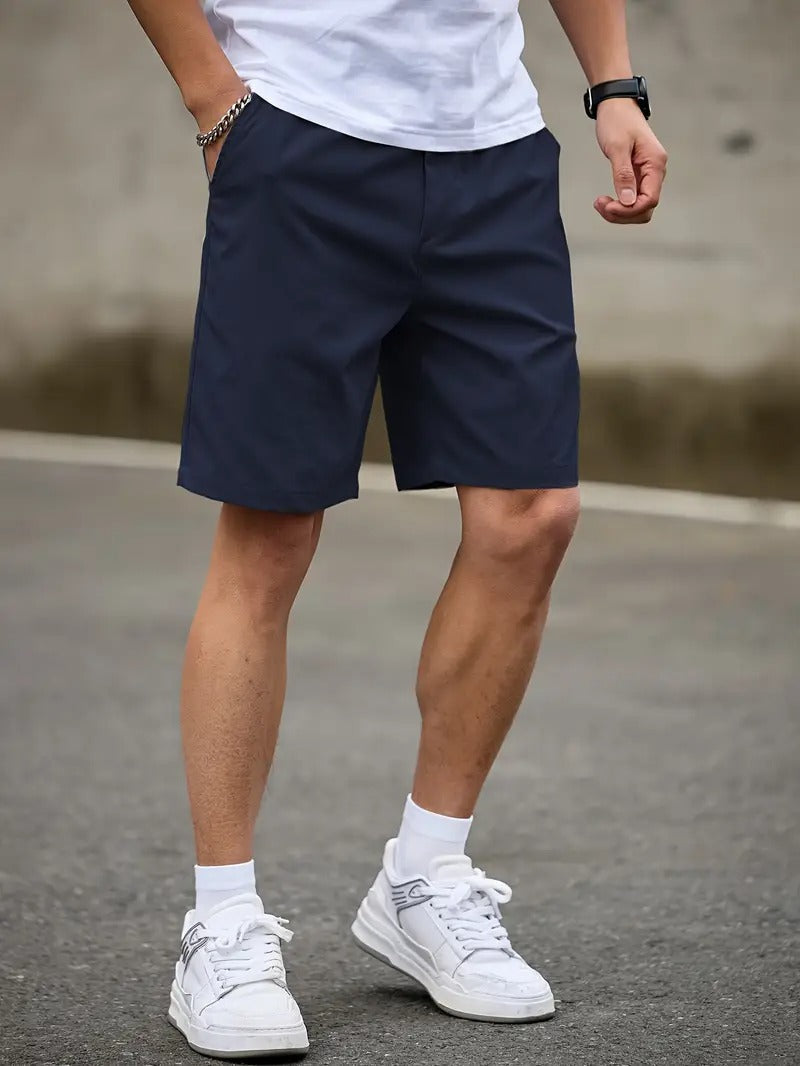 Tailored Bermuda Shorts - White