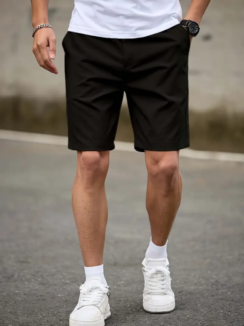 Tailored Bermuda Shorts - White