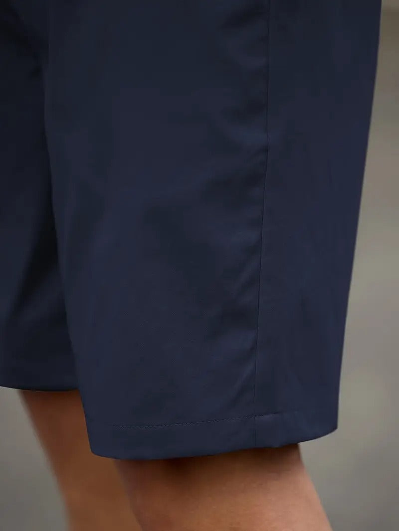 Tailored Bermuda Shorts - White