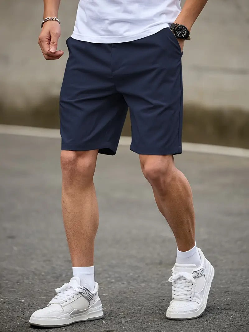 Tailored Bermuda Shorts - White