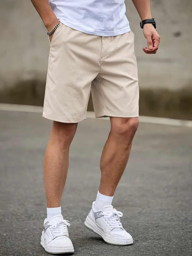 Tailored Bermuda Shorts - White