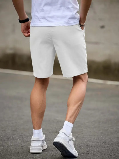 Tailored Bermuda Shorts - White