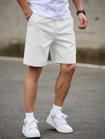 Tailored Bermuda Shorts - White