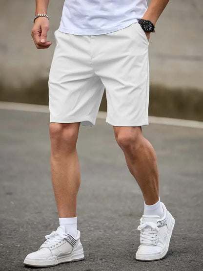 Tailored Bermuda Shorts - White