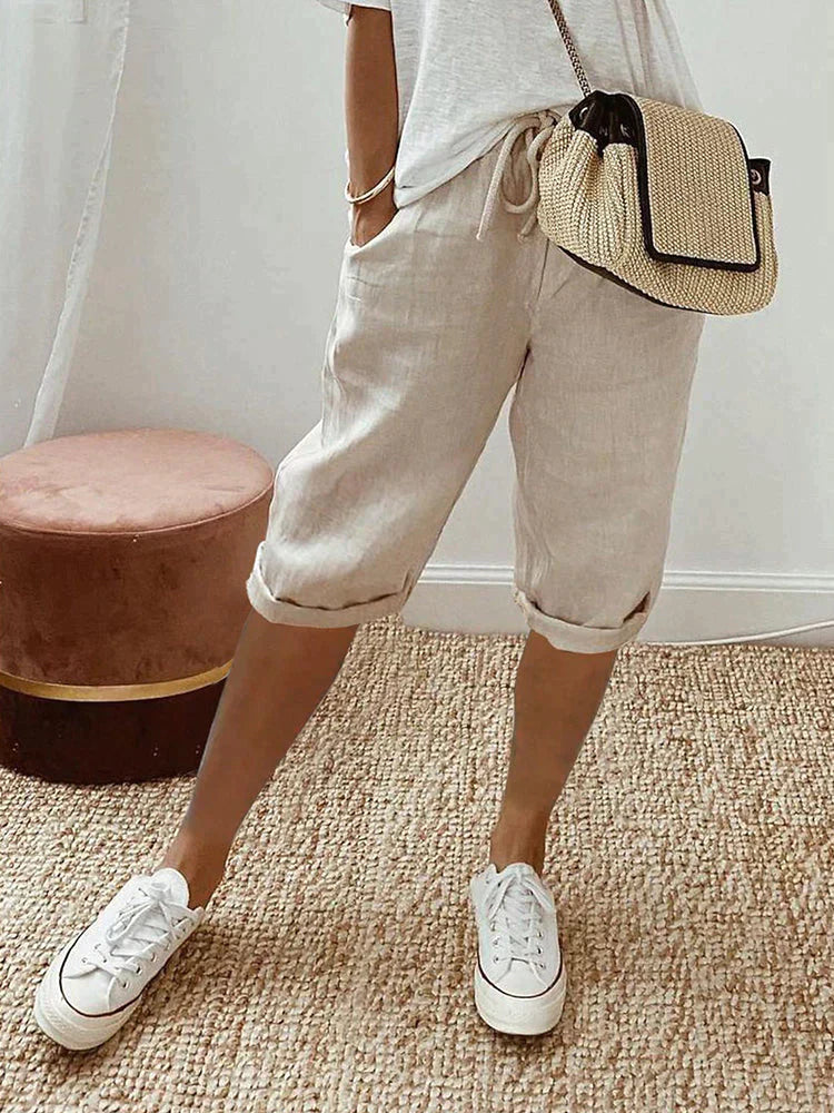 Paisley™ | Elegant Cotton Pants for Women
