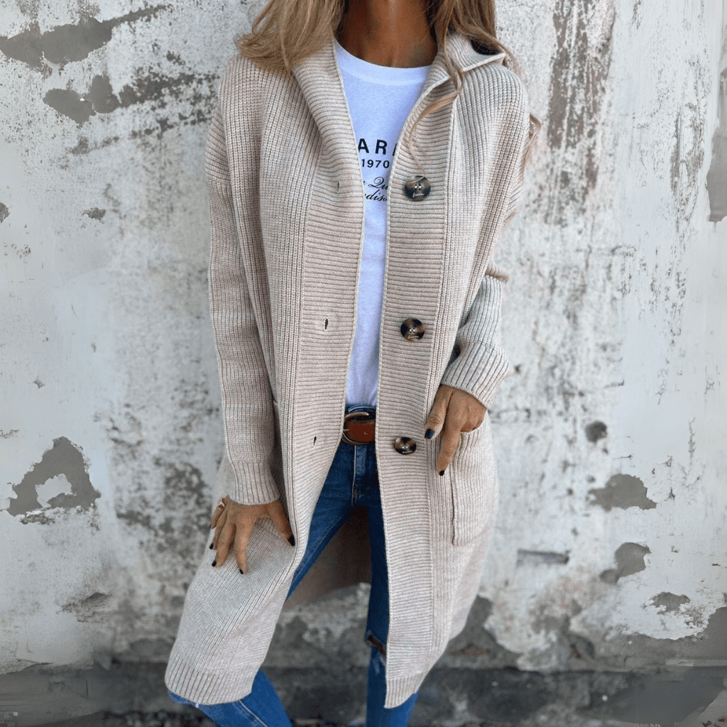 MONIC  - Long and Elegant Cardigan for Women