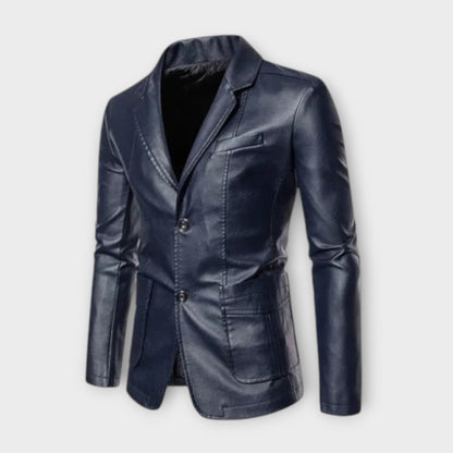 Business Casual Leather Jacket
