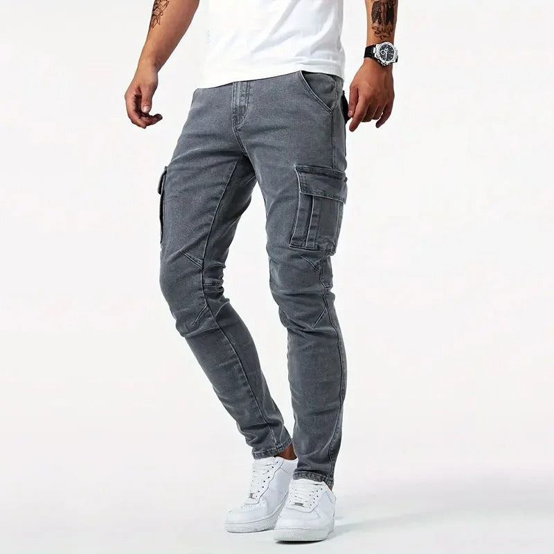 Kensington Slim-Fit Cargo Trousers
