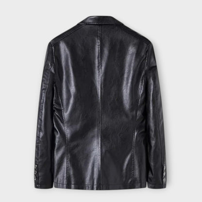 Business Casual Leather Jacket