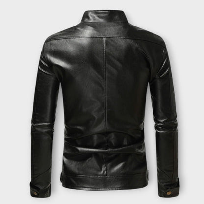 Elegant Leather Jacket for Men