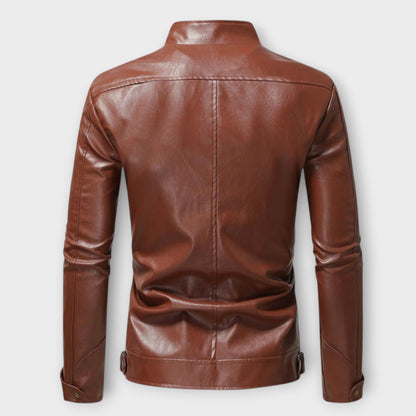 Elegant Leather Jacket for Men