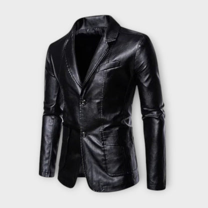 Business Casual Leather Jacket