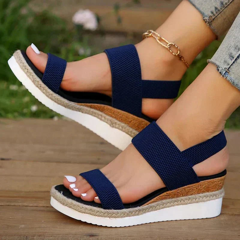 Sporty Platform Comfort Sandals