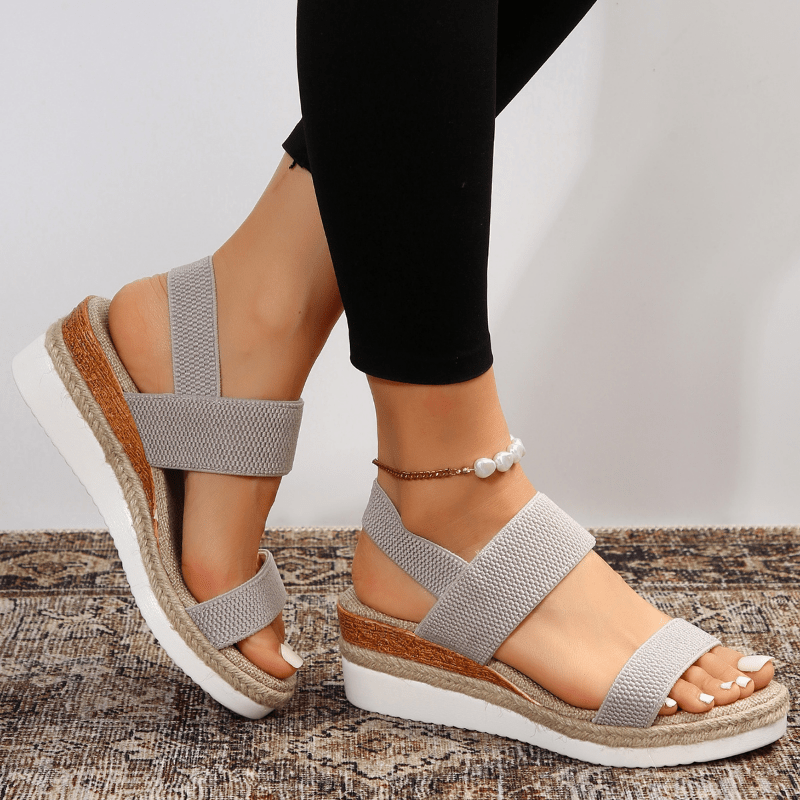 Sporty Platform Comfort Sandals