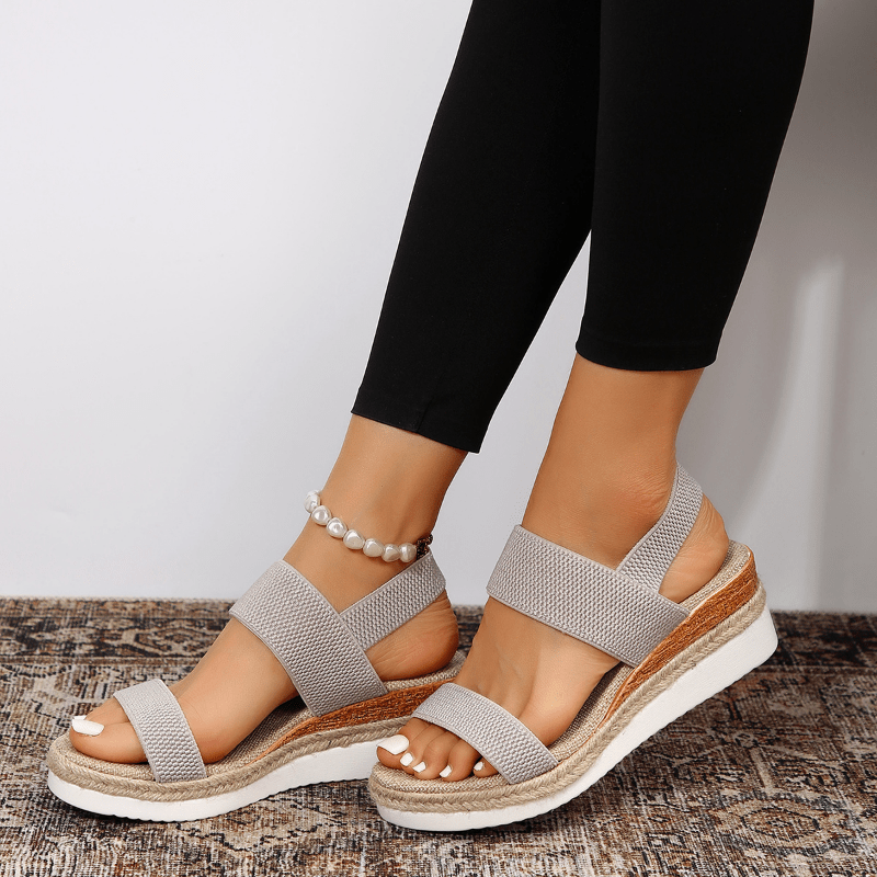 Sporty Platform Comfort Sandals