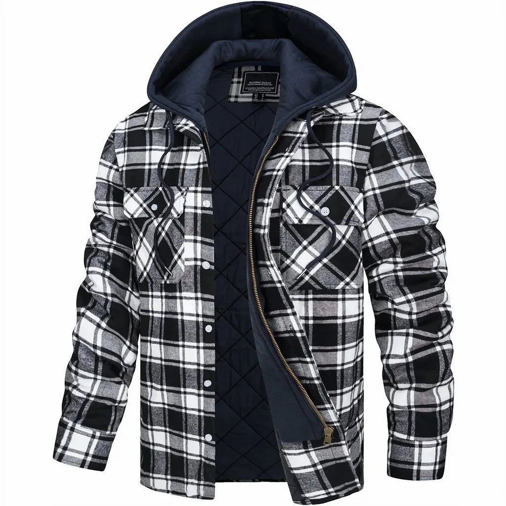 Arend – Warm Men's Coat Made of Premium Wool Blend