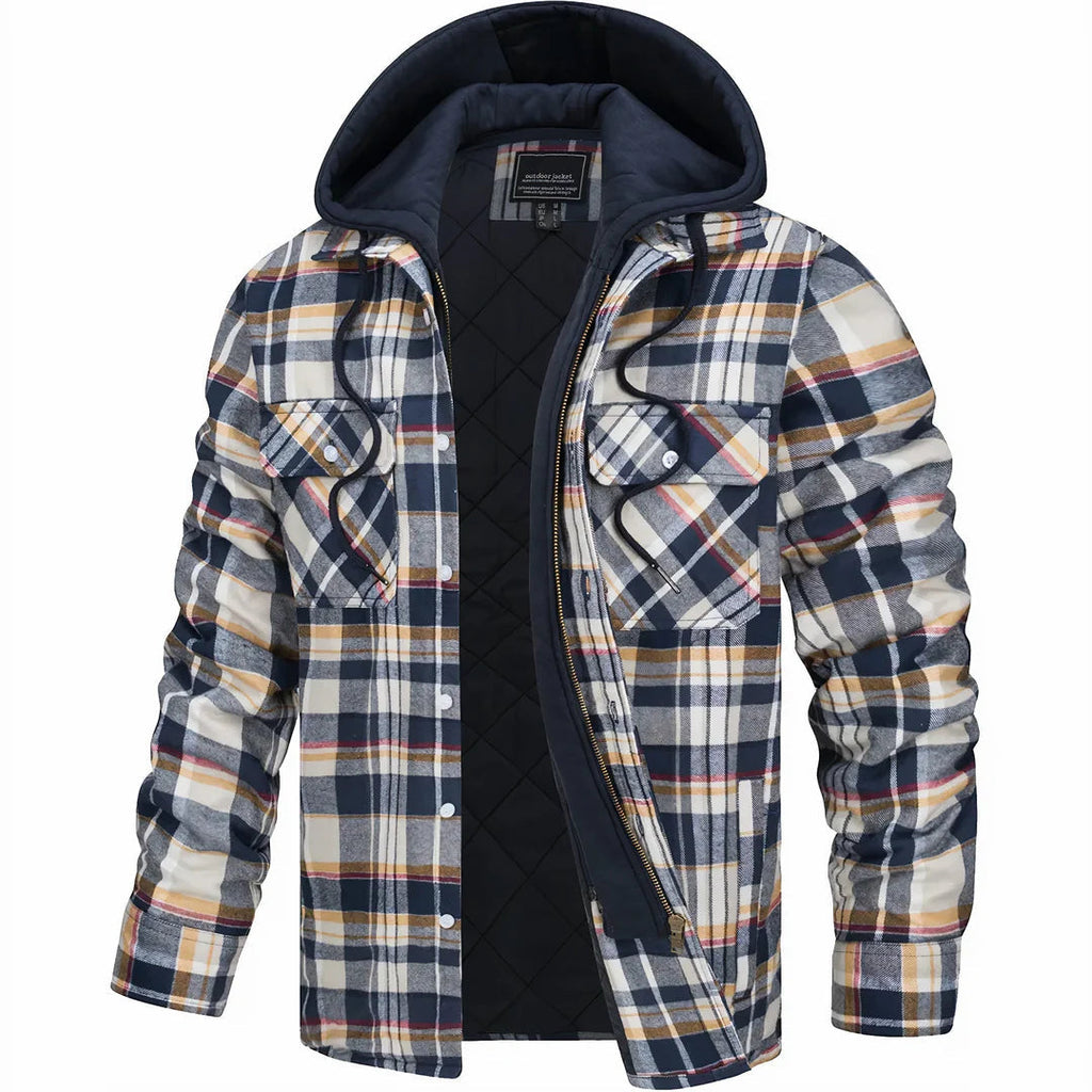 Arend – Warm Men's Coat Made of Premium Wool Blend